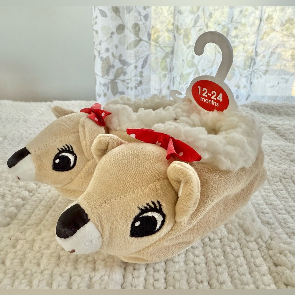 Rudolph The Red-Nosed Reindeer Slippers
